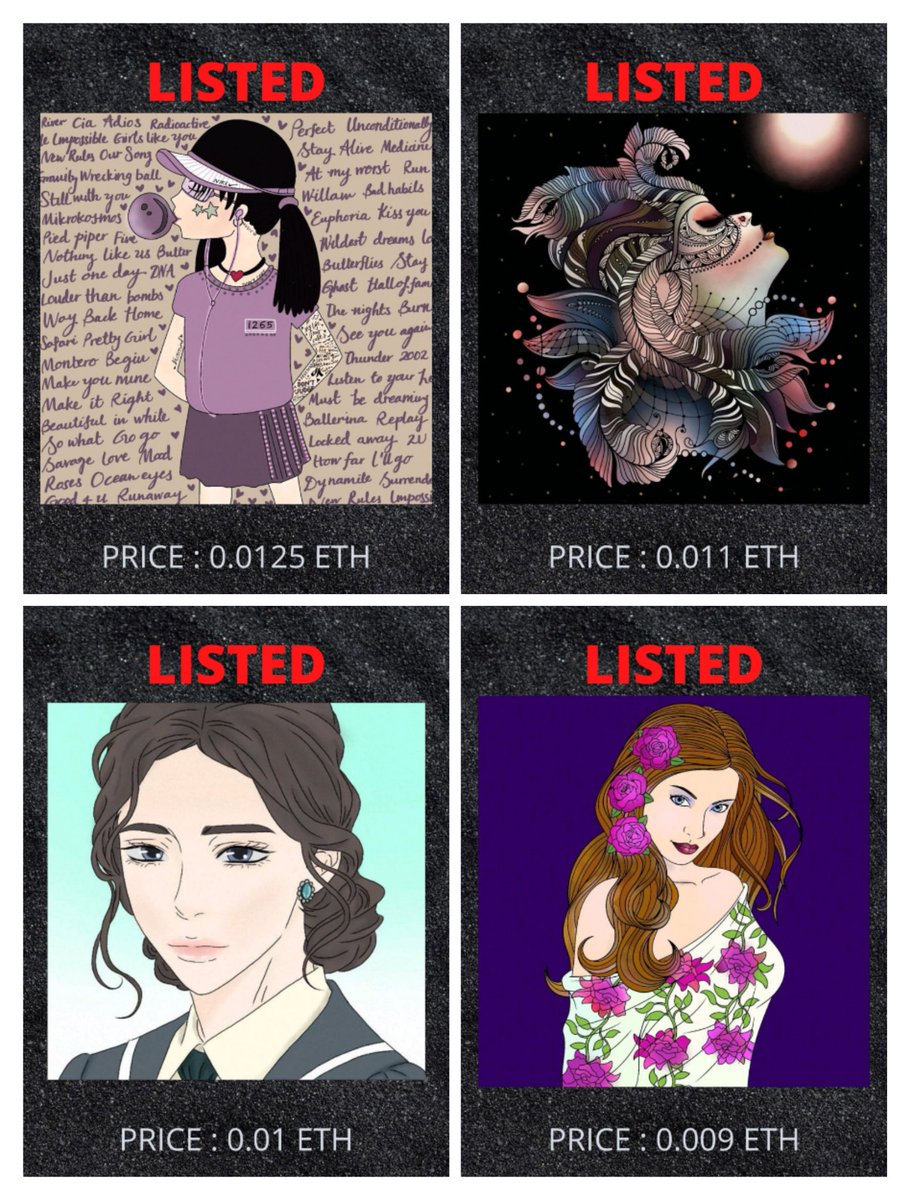 PaintxGirls's tweet photo. Listed on @opensea
PaintxGirls #29
PaintxGirls #30
PaintxGirls #31
PaintxGirls #32

Collection link:
https://t.co/OJJLEISQ33

#NFT #NFTProject #NFTartist  #NFTdrop  #NFTCommumity #nftsold #nftcollector #opensea  #paintedgirl #listed #FoundationNFT #girlsnft #animegirl #AnimeNFT https://t.co/F7PoXMQElO