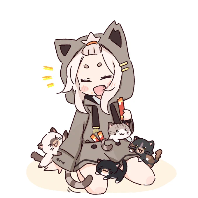 この度Favorite(@Favorite_Onepi)様とのコラボでデザインさせていただいた「さくらねこパーカー」が生産決定となりました🥳🎉🎉

皆様のお陰です、本当にありがとうございます!引き続き予約受付中ですのでどうぞよろしくお願いします🐾

https://t.co/XSfL7xhPtB 