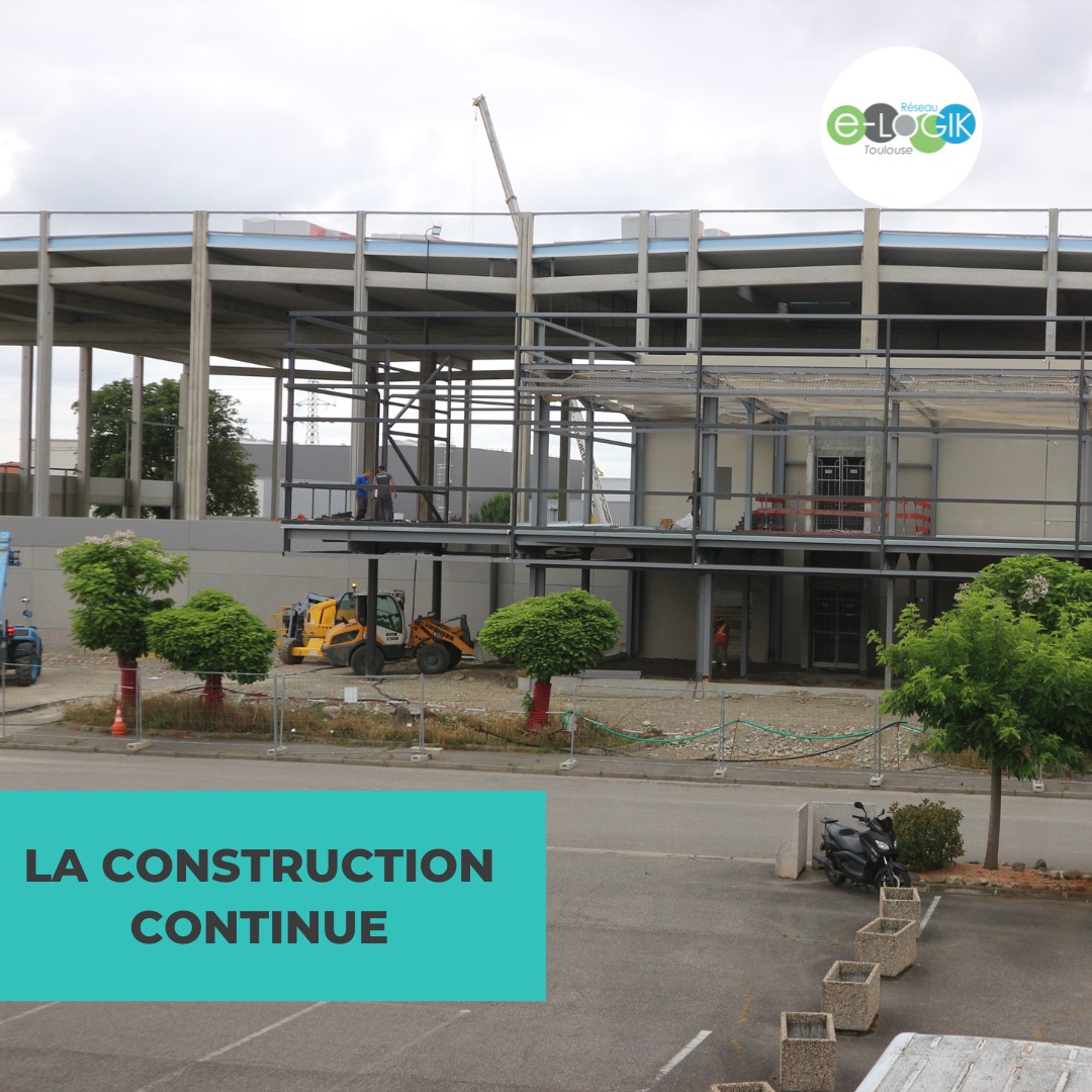 e_logik's tweet photo. Découvrons ensemble un avant/aperçu du chantier du nouvel entrepôt à Toulouse 🤩
C’est bientôt la fin et nous avons hâte de vous dévoiler ce tout nouveau bâtiment situé dans la zone sécurisée Actisud! 🥳
Restez connectés 👀
#elogiktoulouse #elogik #logistique #avantaprès https://t.co/s3GYsdsG4f