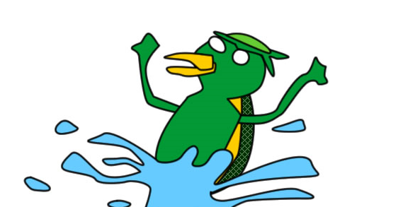 河童の川流れのtwitterイラスト検索結果