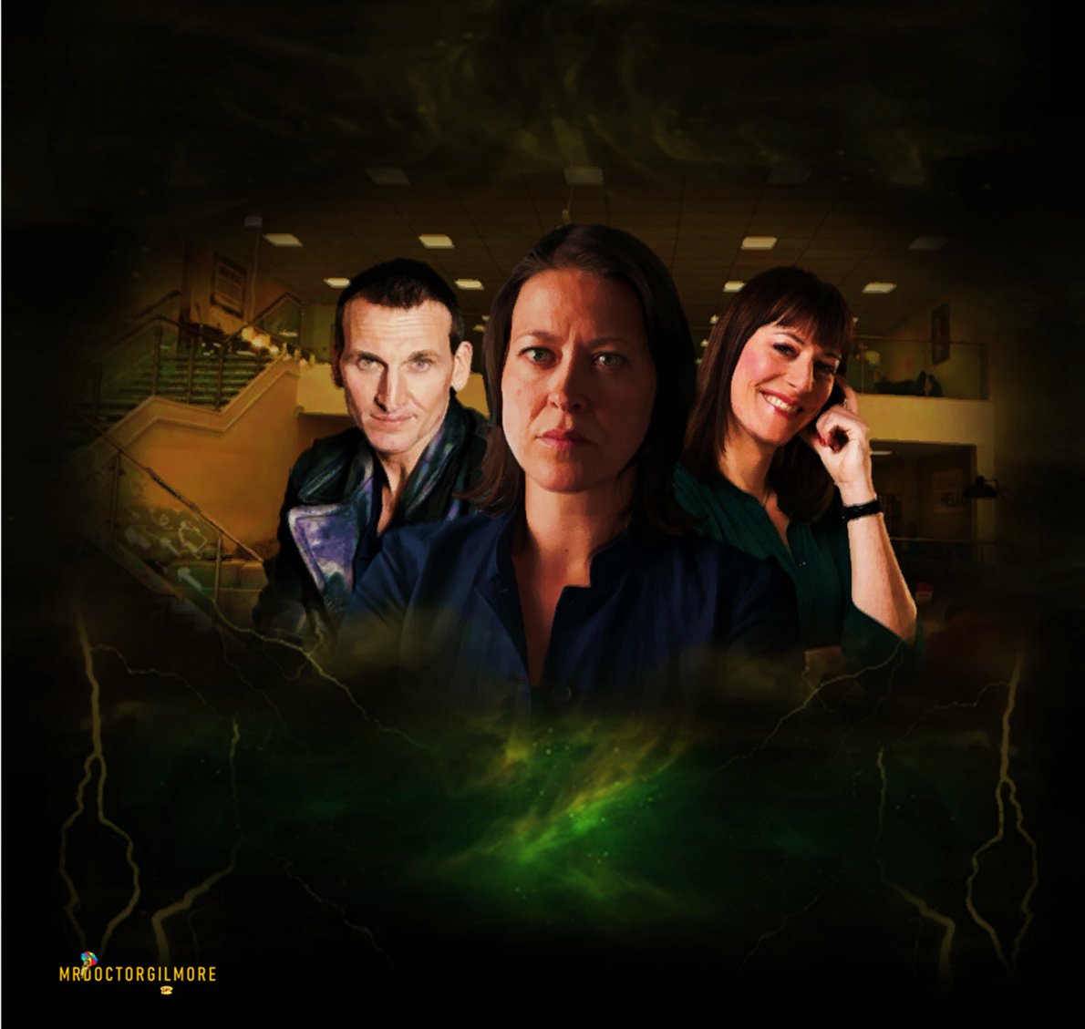 MrDrGilmore's tweet photo. #christophereccleston #doctorwho #nicolawalker #johndorney #rebeccaroot #bigfinish @bigfinish @bbcdoctorwho https://t.co/00r1icC3Td