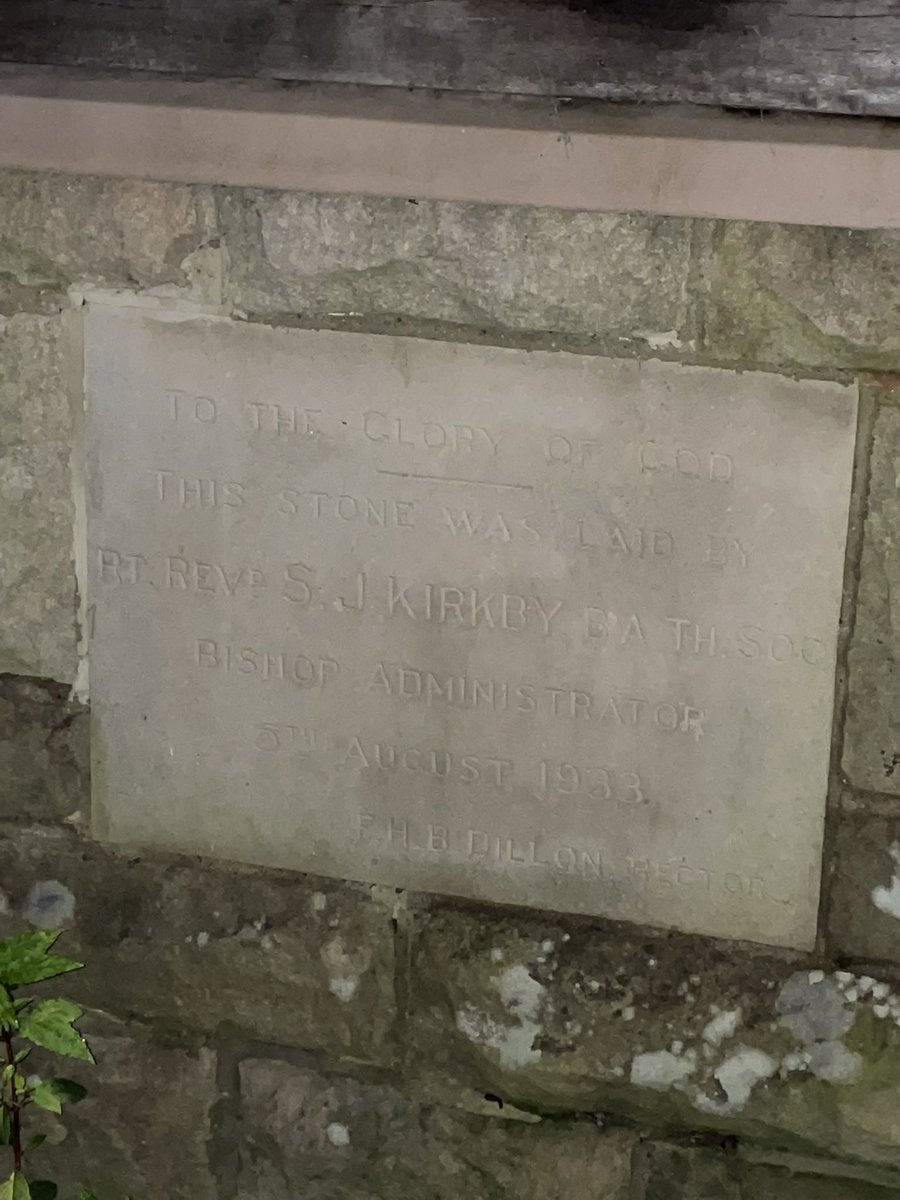 tommelbourne's tweet photo. @AustAnglican @bushchurchaid_ @churchhillsyd I just happened to be reading this while I was standing in my backyard next to this foundation stone! https://t.co/Loy9bs9oqJ
