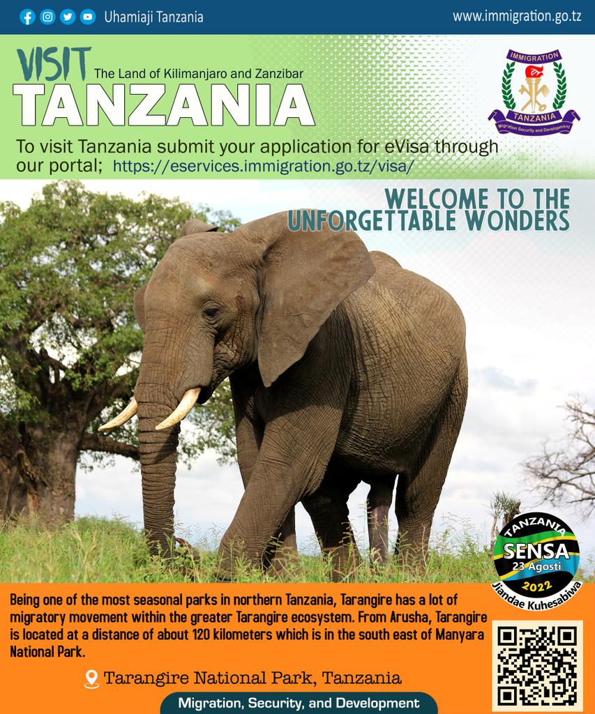 UhamiajiTz's tweet photo. Submit your visa application online through our website.

#VisitTanzania
#royaltour 
#eVisa
#ePermit
#eBorder
#ePassport
#e-Immigration https://t.co/2jbS5YT9Xe