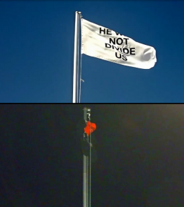 BenDover162's tweet photo. @Barr50ett @alext2po @themadness2000 @GuntherEagleman 4chan literally found a flag pole in the middle of nowhere using frog sounds, star constellations and chem trails. In less than 72 hours.... https://t.co/KfgpdpGrFk
