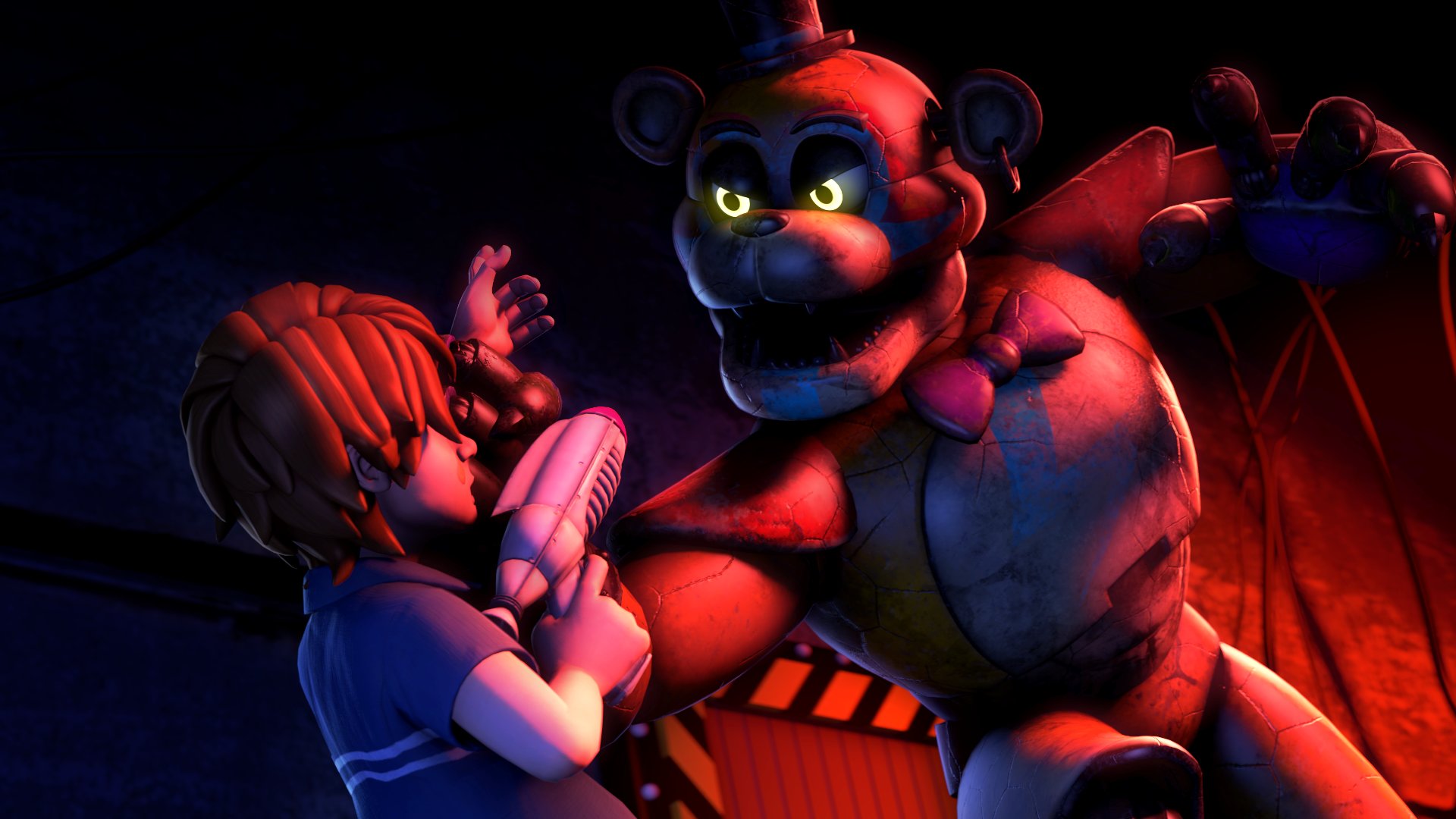 ダリア on X: Come with me, Gregory #FNAF #SecurityBreach