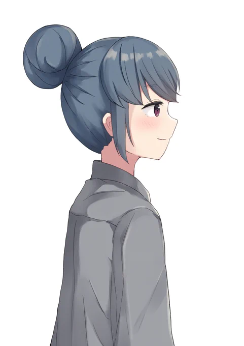 横顔しまりん#ゆるキャンΔ 