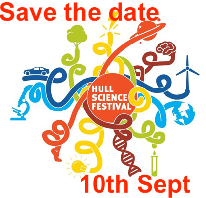 Prof Mark Lorch (@mark_lorch) on Twitter photo Super excited to announce the return of #HullSciFest. We've got a packed day of 🔭demos, 👩🔬shows & 🤖workshops all on the <a href="/UniOfHull/">University of Hull</a> campus.
🚨 SAVE THE DATE - 10th Sept
And check back👇 soon to find out how to book your free tickets.
scifest.hull.ac.uk Super excited to announce the return of #HullSciFest. We've got a packed day of 🔭demos, 👩🔬shows & 🤖workshops all on the <a href="/UniOfHull/">University of Hull</a> campus.
🚨 SAVE THE DATE - 10th Sept
And check back👇 soon to find out how to book your free tickets.
scifest.hull.ac.uk