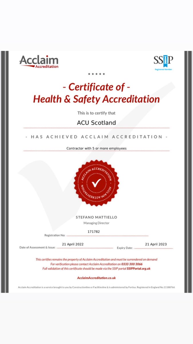 ACU Scotland tweet media