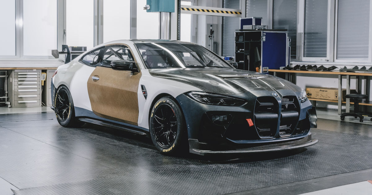 SUSTAINABLE LIGHTWEIGHT CONSTRUCTION – BMW M4 GT4 WITH MORE NATURAL FIBRE PARTS THAN ANY OTHER GT RACING CAR ow.ly/zqVN30snU9F • Shared on CompositesPress.com • #Composites #Automotive #Car