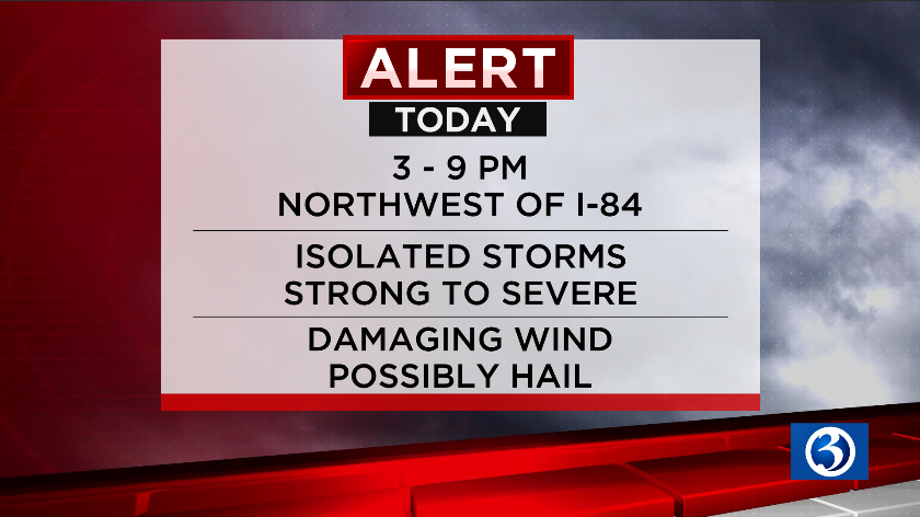 ScotHaney3's tweet photo. Good morning everyone.  We run the risk for strong to severe storms this afternoon and evening.  Please tune into Channel 3 EWN for the latest information! https://t.co/uUDu983M3t