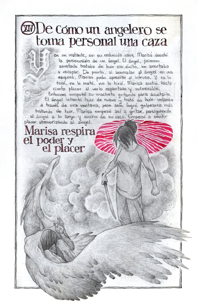 edgar_clement's tweet photo. 🧵⬇️ Spanish // English
Capitulo XIV, fanzine No. 7.
Este material abarca desde el capitulo VII al XXIII de un pie de novela de una historia que ando desarrollando llamado "La Cetrera".
Adquiere este u otros fanzines en mi tienda online https://t.co/2HTibS1pW8
#EdgarClement https://t.co/ZFpiU8Id0g