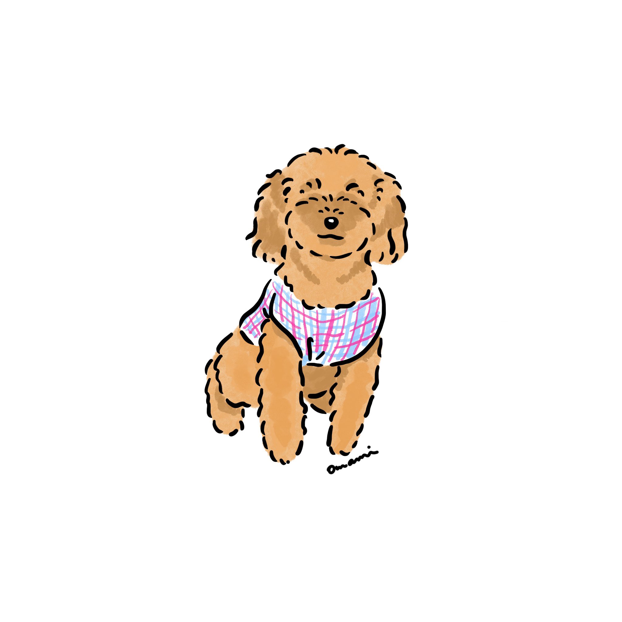 Omami 犬専門イラストレーター Omami 9 Twitter