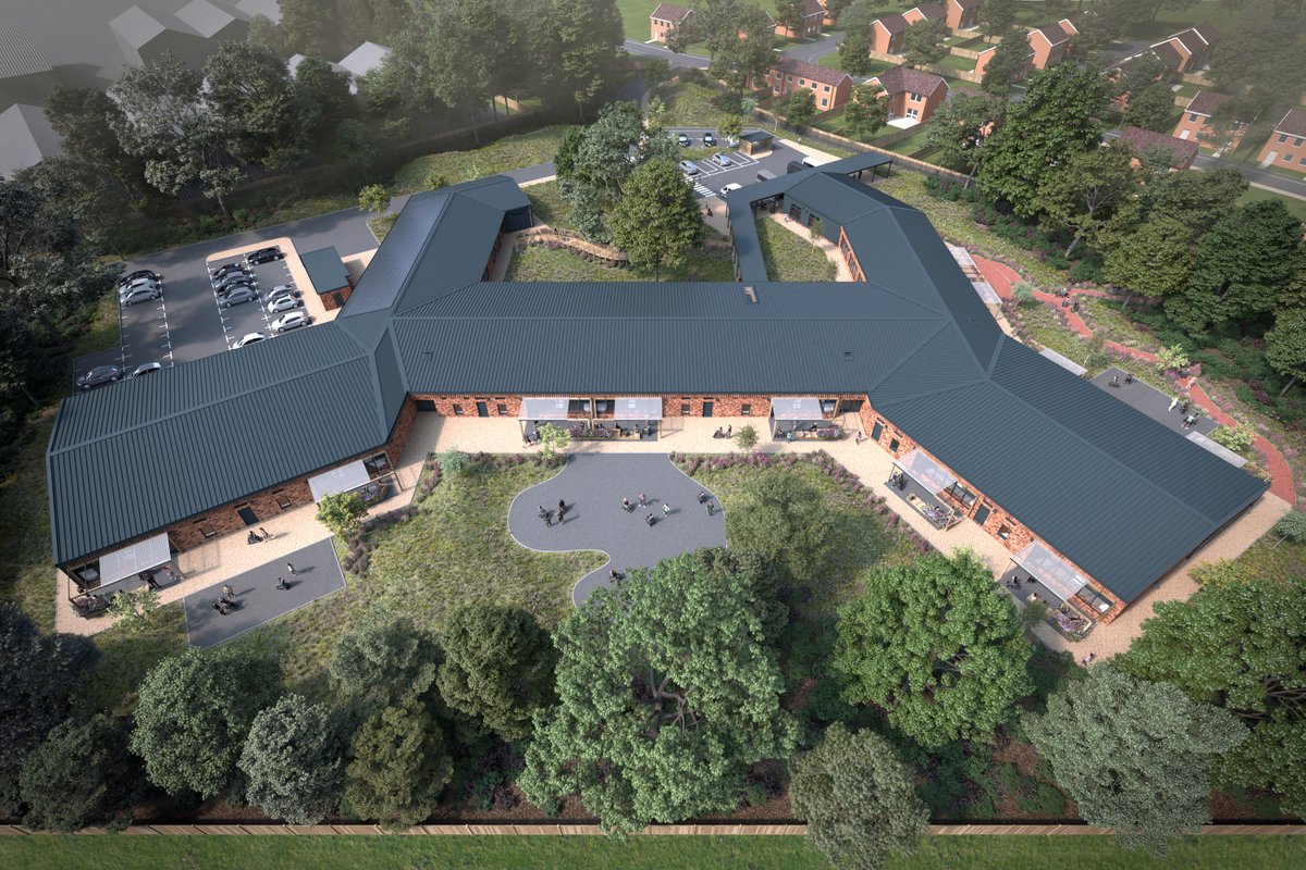 RioArchitects's tweet photo. Baytree SEN 3-19 School will represent a much-needed expansion of the existing building in Weston-Super-Mare. Now under construction, it will provide an appropriate environment for children and young people with the most profound and complex needs.
 https://t.co/67ejCtOm6e https://t.co/ezVPKP2vAz