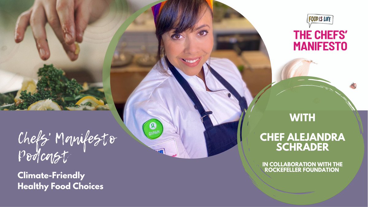 paulnewnham's tweet photo. Today we launch the 🆕 #ChefsManifesto Podcast Season 🎶, in collaboration with @RockefellerFdn !🚀

🎧Listen to the full first episode with amazing guests @ArthurPottsD, @ChefAleSchrader &amp; Prof. Bruce German 🌱 https://t.co/4MMdvYFeRh 

#chefaction #GlobalGoals #GoodFood4All https://t.co/J6lVwUYZxi
