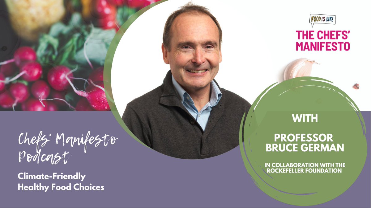 paulnewnham's tweet photo. Today we launch the 🆕 #ChefsManifesto Podcast Season 🎶, in collaboration with @RockefellerFdn !🚀

🎧Listen to the full first episode with amazing guests @ArthurPottsD, @ChefAleSchrader &amp; Prof. Bruce German 🌱 https://t.co/4MMdvYFeRh 

#chefaction #GlobalGoals #GoodFood4All https://t.co/J6lVwUYZxi