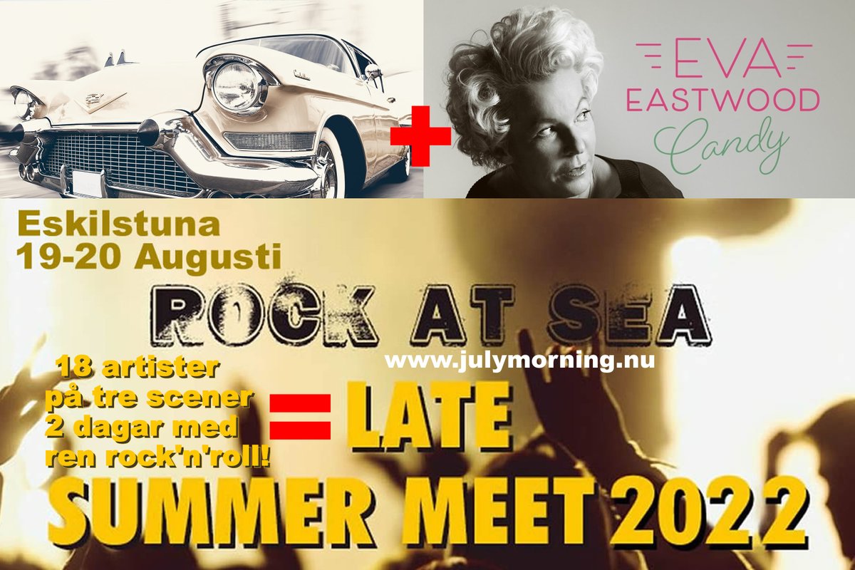 En månad kvar! <a href="/eskilstuna/">Eskilstuna</a> #rocknroll #rockabillly #rockatsea2022 #rockatsea5060tal