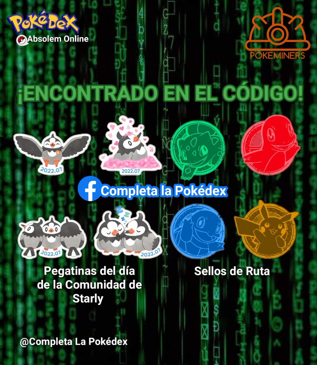 PokemonGoAbs's tweet image. ¡ENCONTRADO EN EL CÓDIGO!
próximamente en Pokémon Go 

#CompletaLaPokédex #PokémonGo 
#CódigoPokémonGo #Pokeminers