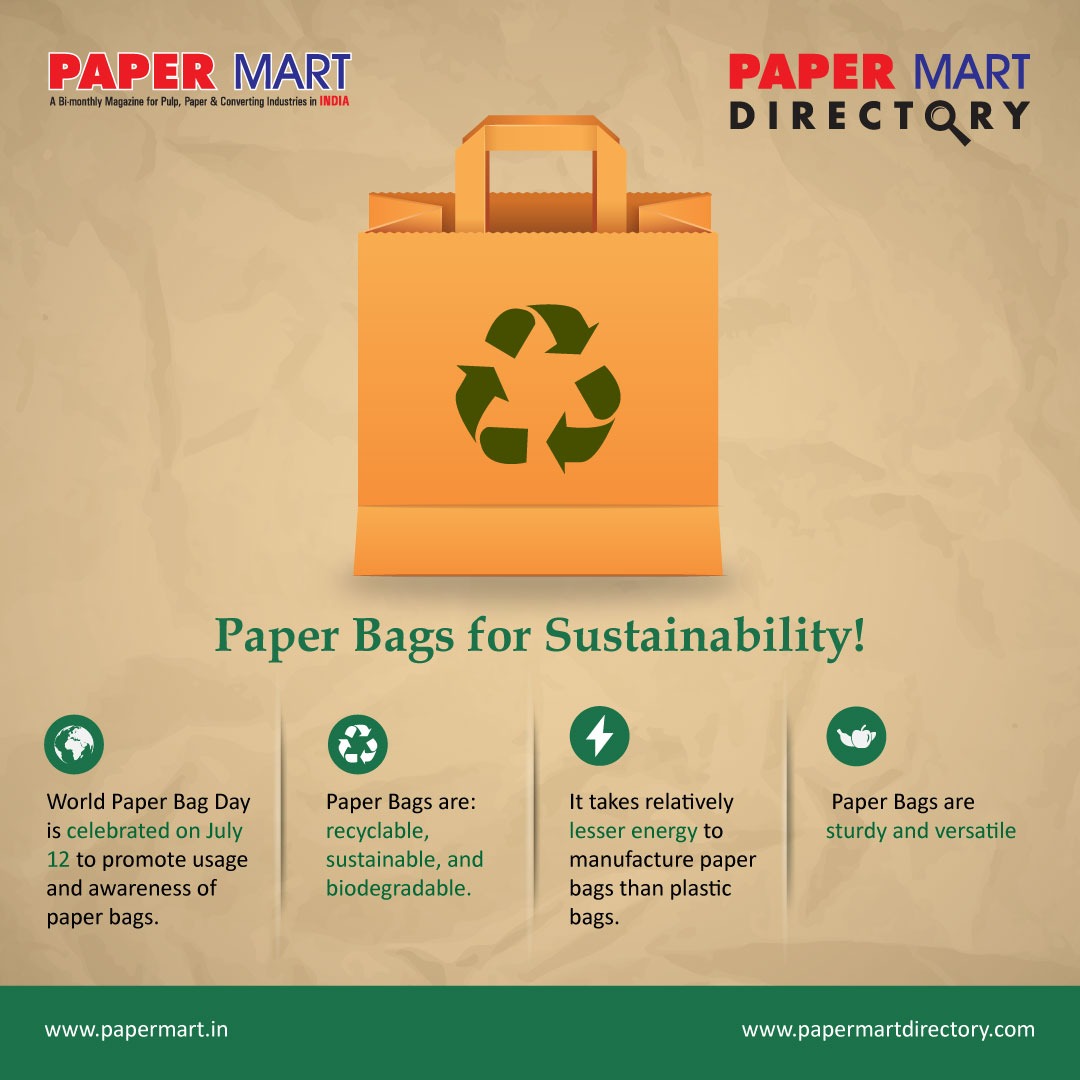 PaperDirectory's tweet photo. On this #PaperBagDay, let’s spread awareness about using paper bags instead of plastic to help reduce plastic pollution.
#plasticfreejuly #paperbag #worldpaperbagday #papermart #papermartdirectory https://t.co/hfKPDGwtMd