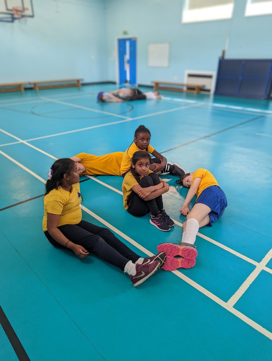 SafeSpaceT's tweet image. (1/2) Some wonderful group work displayed yesterday. We thought it might be best to stay still (creating brilliant freeze frames)as the weather had us feeling like: