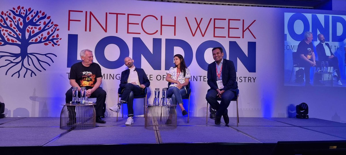 "In corporate #banking, the war for the front door and the war for the eyes, will be between banks and big #tech."
<a href="/hartley98/">mark</a> , CEO
<a href="/BANKIFI_global/">BankiFi</a> at <a href="/FintechWeekLDN/">Fintech Week London</a> | <a href="/Chris_Skinner/">Chris Skinner</a>