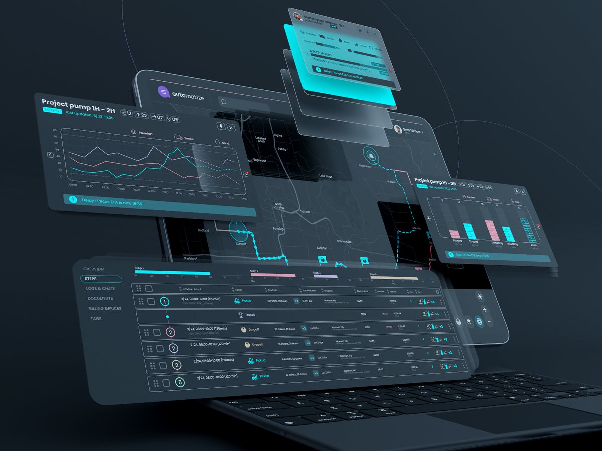 George Railean (@george_railean) on Twitter photo 2022-07-12 09:34:44 The dashboard design created for Automatize platform includes an analysis module to allow fleet owners and managers the ability to continuously monitor their fleet movement and address the issues very quickly. #ui #dashboard #userinterface The dashboard design created for Automatize platform includes an analysis module to allow fleet owners and managers the ability to continuously monitor their fleet movement and address the issues very quickly. #ui #dashboard #userinterface