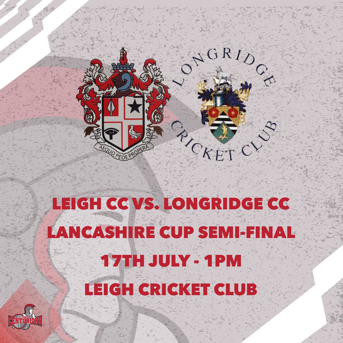 LeighLeopardsRL's tweet photo. 🏏 For those who aren't able to make the trip to Dewsbury this Sunday, @Leigh_CC are in the huge Lancashire Cup semi-final against Longridge CC.

Should they win, they would book their place in the final at @EmiratesOT!

For more info, see the link below.

#Leythers 🔴