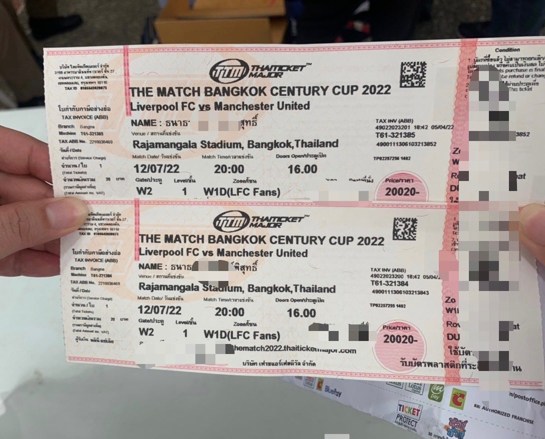 Supit_yy's tweet photo. ฝากรีทวิตหน่อยได้มั้ยคะ มีคนทำบัตรหล่นแล้วเราเก็บได้ ติดต่อเราหน้อยนะคะ สงสารเจ้าของบัตรเลย 😭😭

ดีเอ็มมานะคะ
 #JacksonWangXTheMATCH
#THEMATCHBangkokCenturyCup2022 
#THEMATCHBangkokCenturyCup https://t.co/oZIh7utZWH