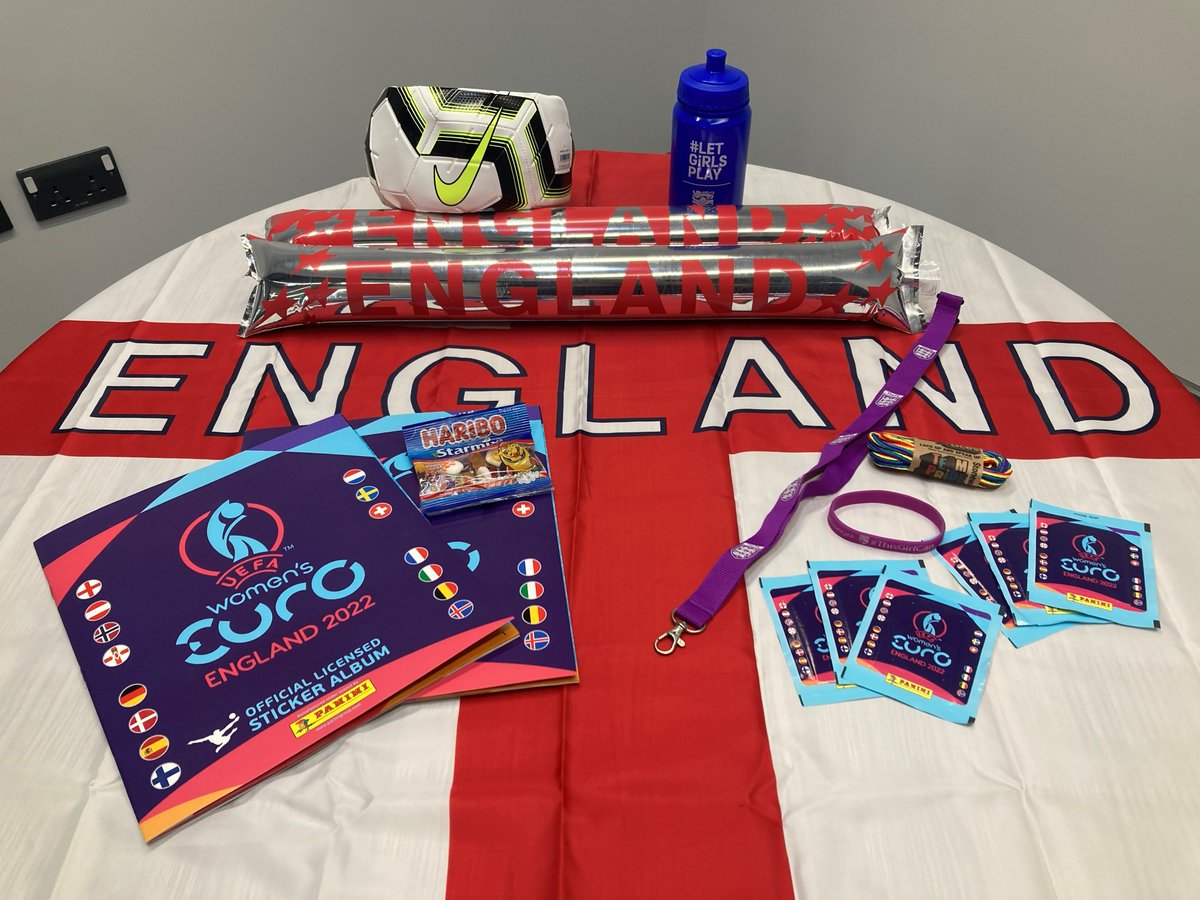 🦁 GIVEAWAY 🦁 With the @Lionesses confirming their place in the @WEURO2022 quarter-finals, we are giving away two sets of goodies, ideal for any young football fan! 🏴󠁧󠁢󠁥󠁮󠁧󠁿 To enter, make sure you are following us and RETWEET this tweet. Entries finish at 1pm on Thursday 14 July.