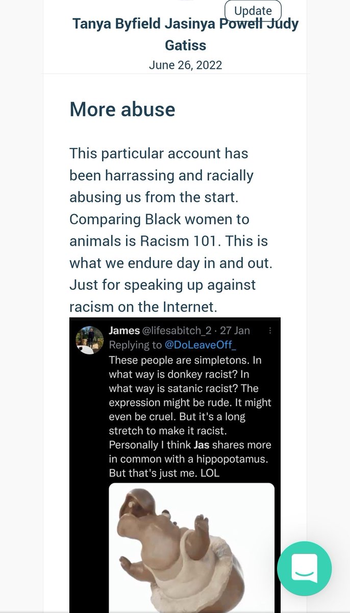 So James aka Nigel complained about his racism being on show. I just checked and its still there. Maybe try again. And thanks for verifying that You are Nigel. And you have been previously suspended for racist hateful conduct. Check for yourself.
crowdjustice.com/case/our-fight…