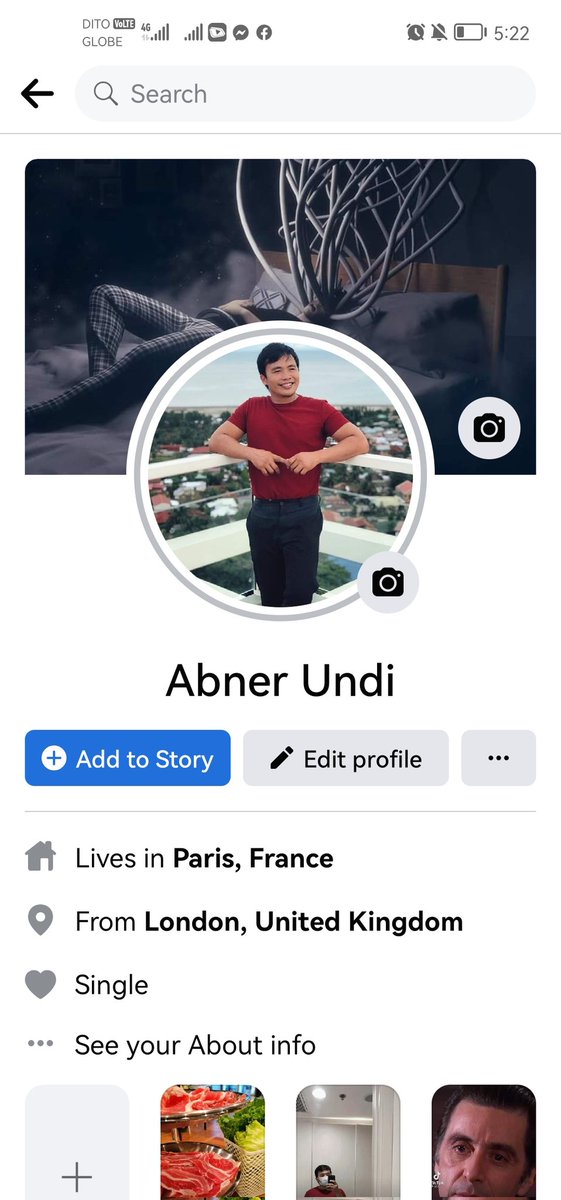 AbnerUndi1's tweet photo. After 3years hahah Nag himo najud kog officially Facebook hahaha feel free to add mi guys lamats love yeah 😂😘 https://t.co/HhgvwPWGlr