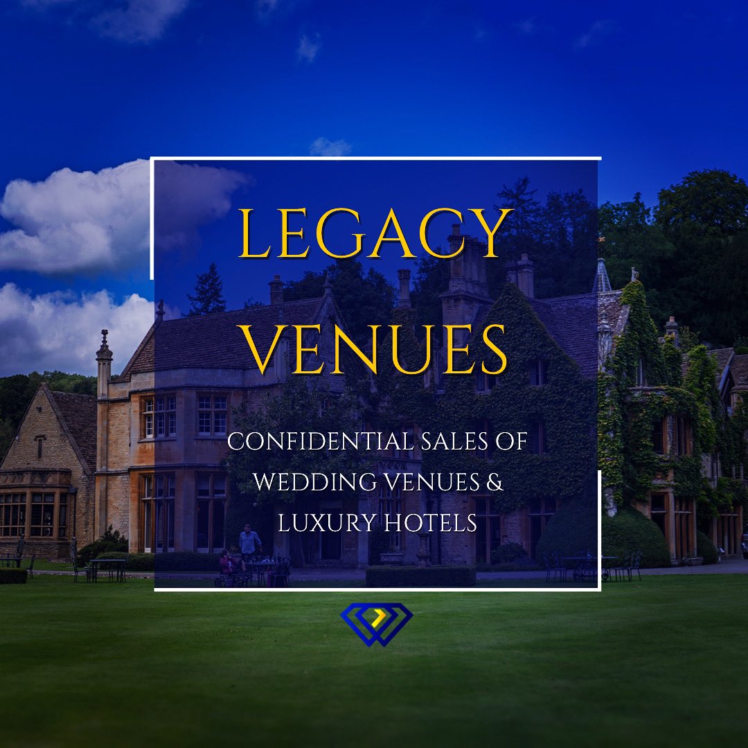 LegacyVenues's tweet photo. We confidentially broker sales of Wedding Venues &amp; Luxury Hotels 😊

If you are looking to sell or buy a venue, send us an email and a member of our team will be able to explain how we can assist, without ever entering the open market!

E - Enquiries@legacyvenues.co.uk https://t.co/MRQw3SiX5d