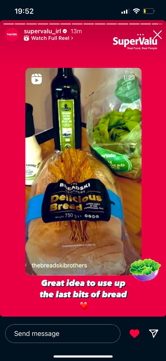 TheBreadskiBros's tweet photo. If @SuperValuIRL shared it, it has to be good 😇 https://t.co/P7R0LhM1GG
