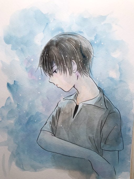 少年イラストのtwitterイラスト検索結果