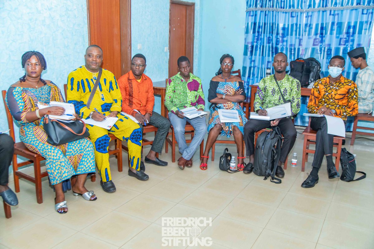 Fes_Benin's tweet photo. À #Parakou, démarre ce mardi 12 juillet 2022, la 2e session de l’Académie Syndicale 2022 de la Fondation Friedrich Ebert Bénin en partenariat avec les Centrales Syndicales. 
#2session
#AcadémieSyndicale2022 https://t.co/tUaCunWWjb