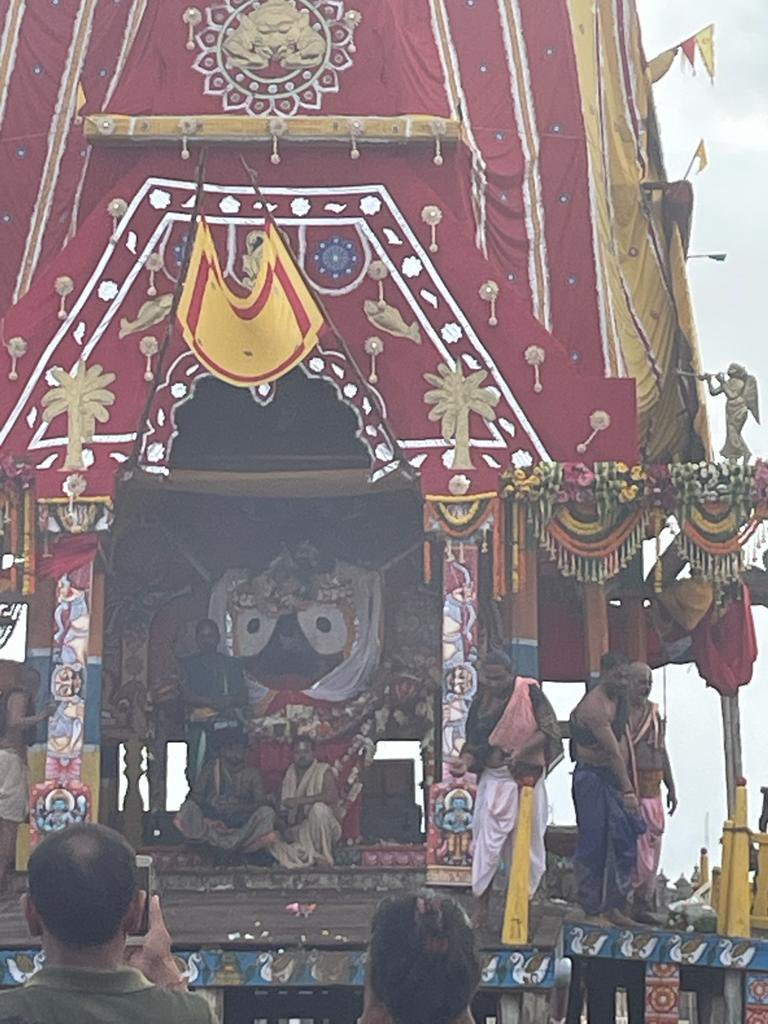 CSSunitaM's tweet photo. Jai Jagganath ♥️🙏on the auspicious occasion of niladri bije , praying jagganath to bless us all https://t.co/pXELA90u5S