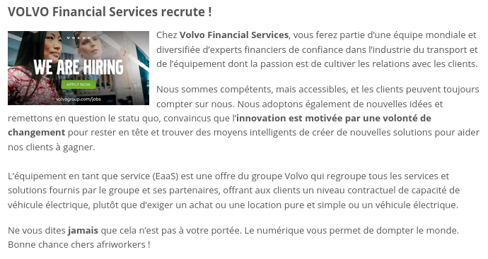 #Jobs #Alerts VOLVO Financial Services recrute !
📍 afriworkers.net/content/perma?…
#Volvo #Afriworkers #Opportunites #Emplois