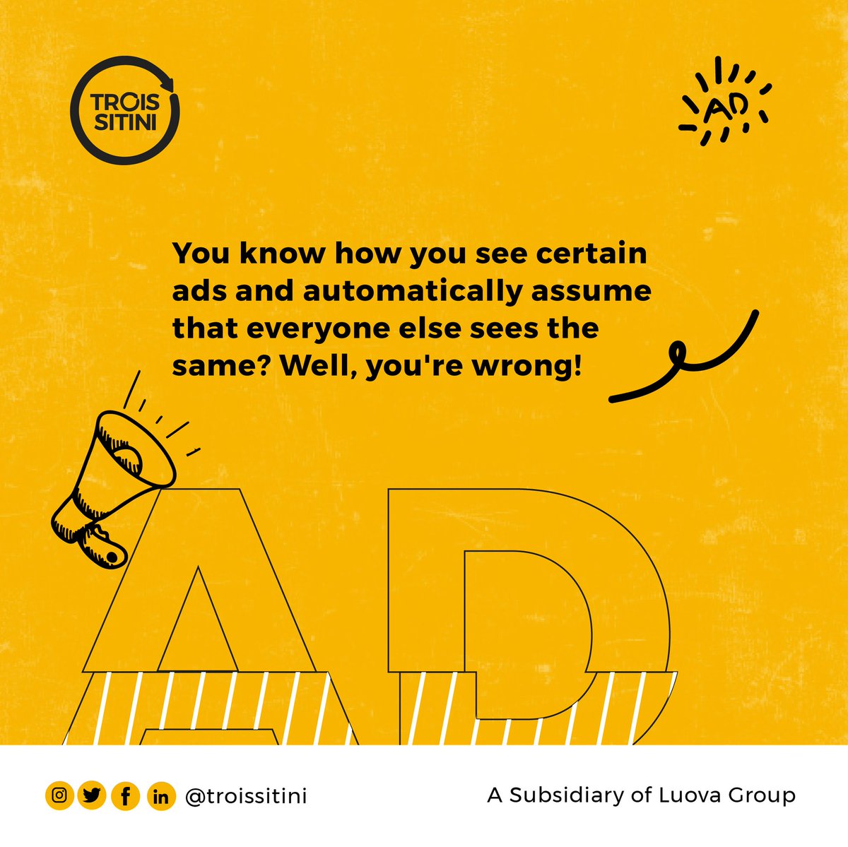 trois_sitini's tweet photo. Ever wondered why you see certain ads? Here's why.
#TroissitiniTactics #Advertising #Kelly #BATSHET2023 https://t.co/aenrOauyYy