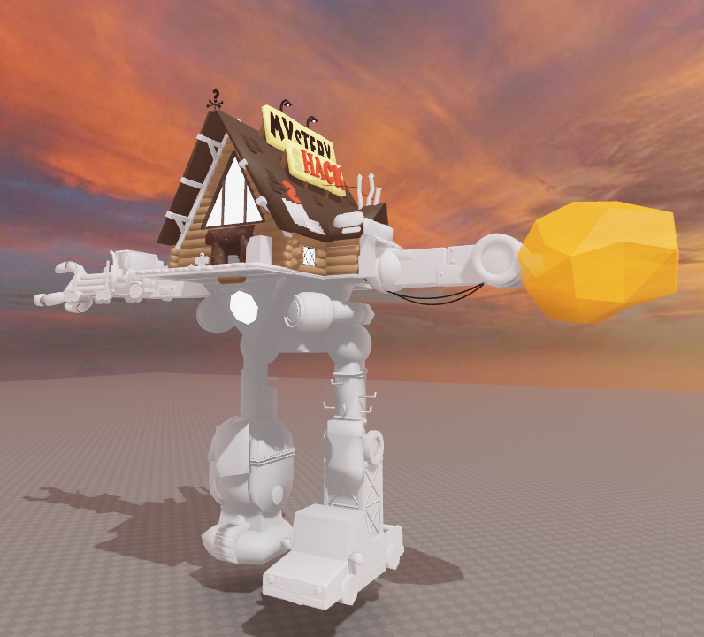 ItsJakuby's tweet image. The Gravity Falls Shacktron (WIP)🌲🤖✨
Ik I am a bit late but happy bday #GravityFalls 🥳
And thanks for all the great moments you gave us 🫡

#Roblox #RobloxDev #gravityfalls10thanniversary