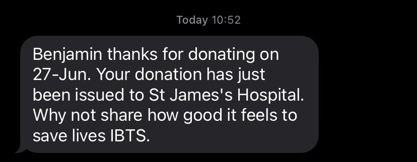 BenFarrr's tweet photo. Hope it helped #firstdonation #giveblood @Giveblood_ie https://t.co/5IA7EJOE92