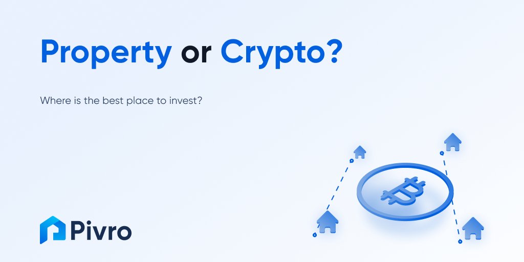 PivroSoftware's tweet image. #Property or #Crypto? 

What is the best investment if you had to chose one and why?
 
#estateagents
#estateagency
#ukpropertymarket
#ukproperty
#cryptocurrency
#crypto