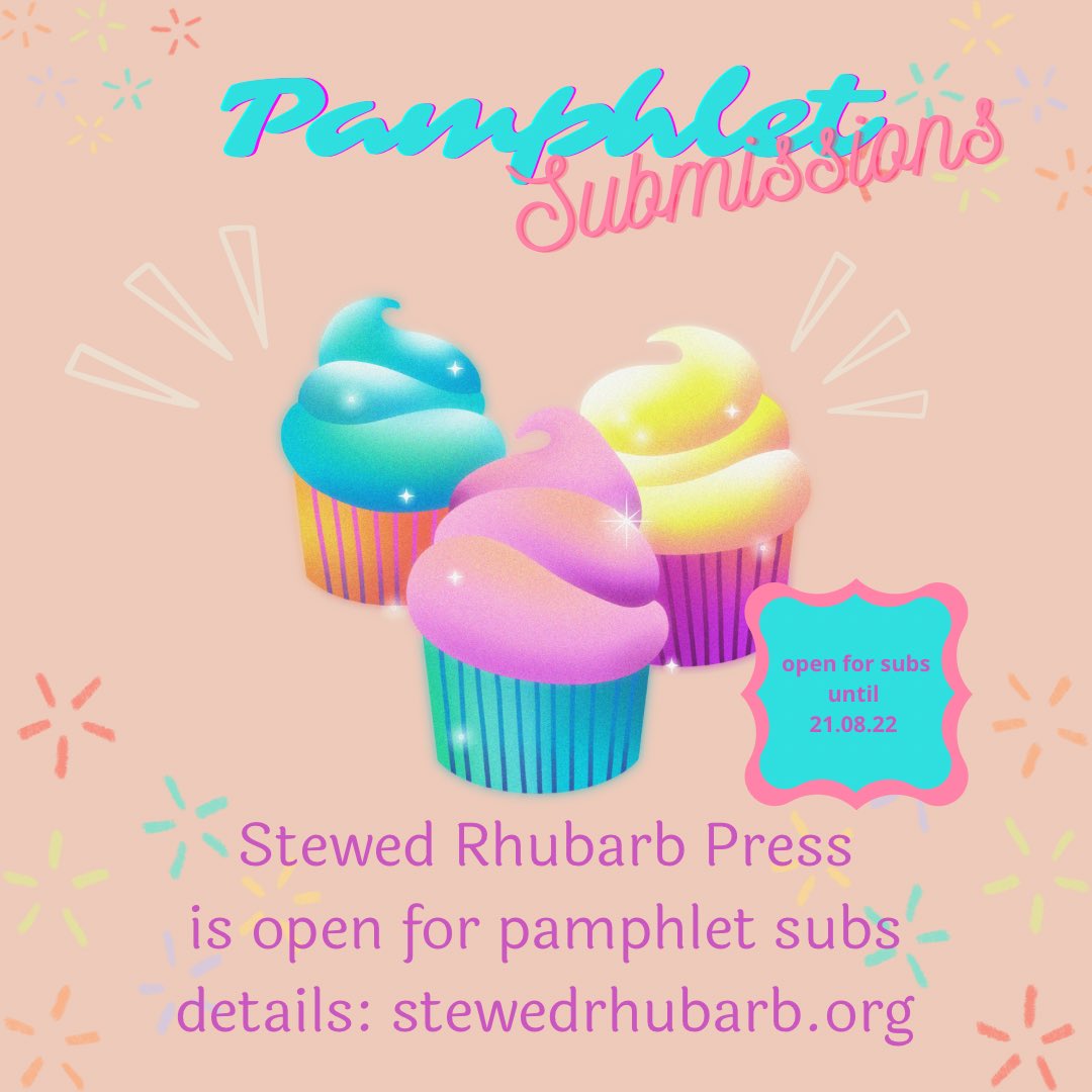 StewedBooks's tweet photo. Poets!
We’re looking for pamphlets to publish 🙂
For details pop to our website: https://t.co/jW61AE94Bl
Please help us to spread the word - follow, like, RT, tag 😘
#poetry #poetrycallout #poetrysubmissions #spokenword #scottishspokenword #indiepublisher https://t.co/IFpWcX4cy1