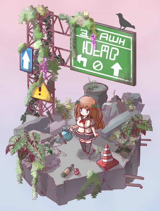 雲の上の箱庭

#ちぇり絵 