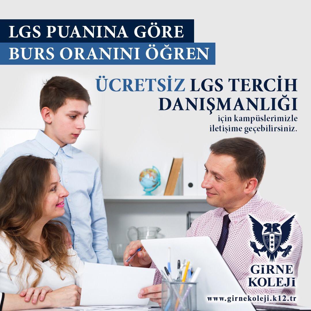 GİRNE KOLEJİNDE LGS BAŞARISINA BURS FIRSATI !
"LGS Puanına Göre Burs Oranını" öğrenmek ve "ÜCRETSİZ LGS TERCİH DANIŞMANLIĞI" için kampüslerimizle iletişime geçebilirsiniz.

#lgs #lgs2022 #liseleregeçişsistemi #lgsburs #lgstercih #GirneKoleji
