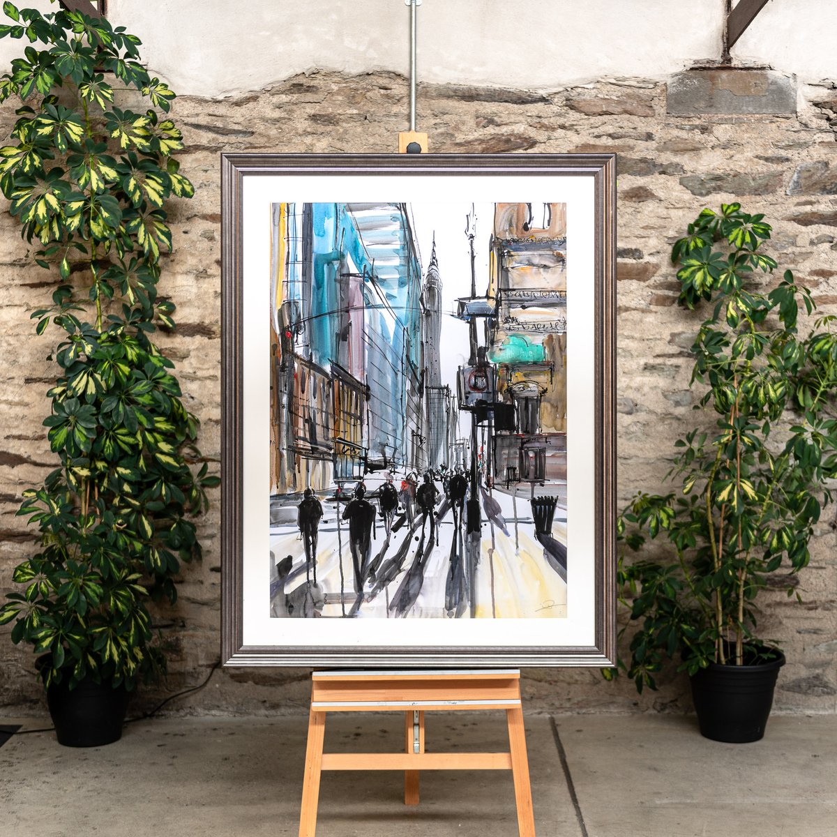 PaulKenton's tweet photo. A bustling New York street scene, painted with flowing brushmarks to loosen up the rigid city structures.
My original watercolour & ink painting 'Walking in the Shadows of the Sidewalk' is available: https://t.co/1Ioa93Ac93
#watercolourpainting #watercolourartist #ukpainter https://t.co/WiabPe9QGT