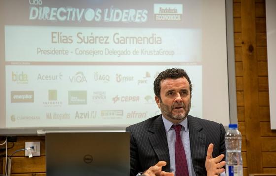 KrustaGroupSAU's tweet photo. Nuestro CEO, Elías Suárez Garmendia, fue invitado como ponente en la última edición del “Ciclo de Directivos Líderes”, organizada por la revista Andalucía Económica y realizada en el Instituto de Estudios Bursátiles IEB en Madrid el pasado 6 de julio.

#Krustagroup https://t.co/Acbcx26aRq