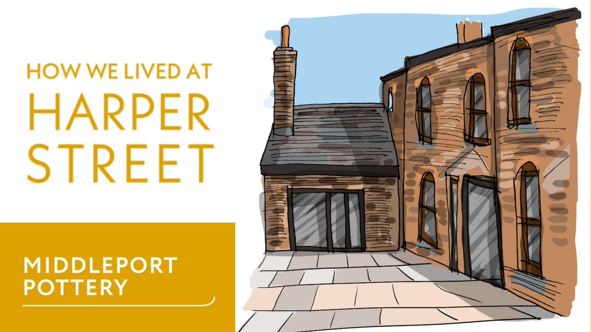 Middleport_Pot's tweet photo. The Harper Street terrace at Middleport Pottery is open. "How we lived at Harper Street", an exhibition of mid-century potteries life, will now be part of the Middleport Pottery Heritage Trail. Read more: https://t.co/3OSvEcgsjg #summerplans #heritage #regeneration #stoke https://t.co/dg9HZ7h7df