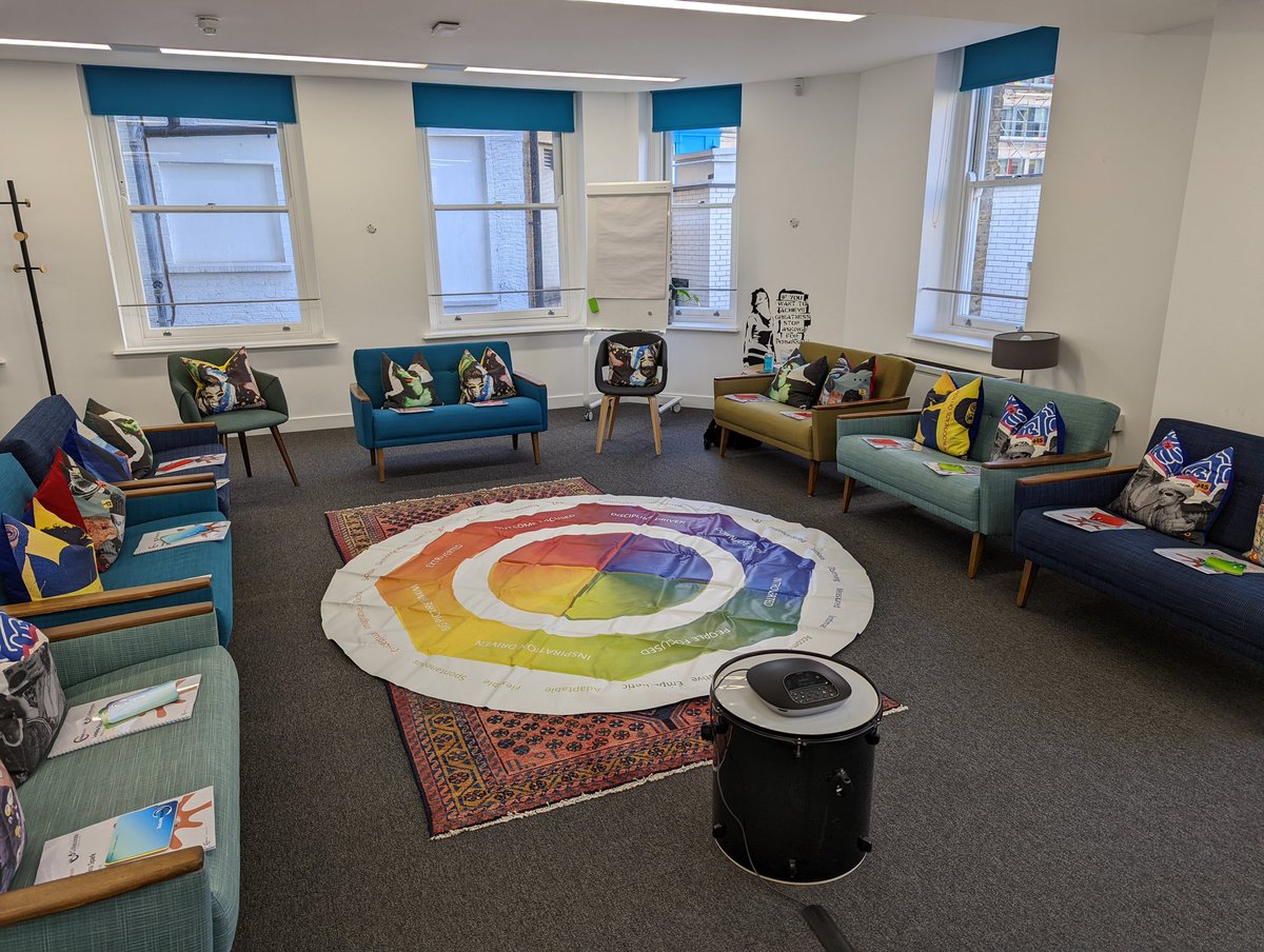 An amazing location for a Lumina Spark workshop with <a href="/wwf_uk/">WWF UK</a> . Thanks <a href="/wallacespace/">wallacespace</a> for your hospitality. 
<a href="/LuminaLearning/">Lumina Learning</a> #beyondthetransactional