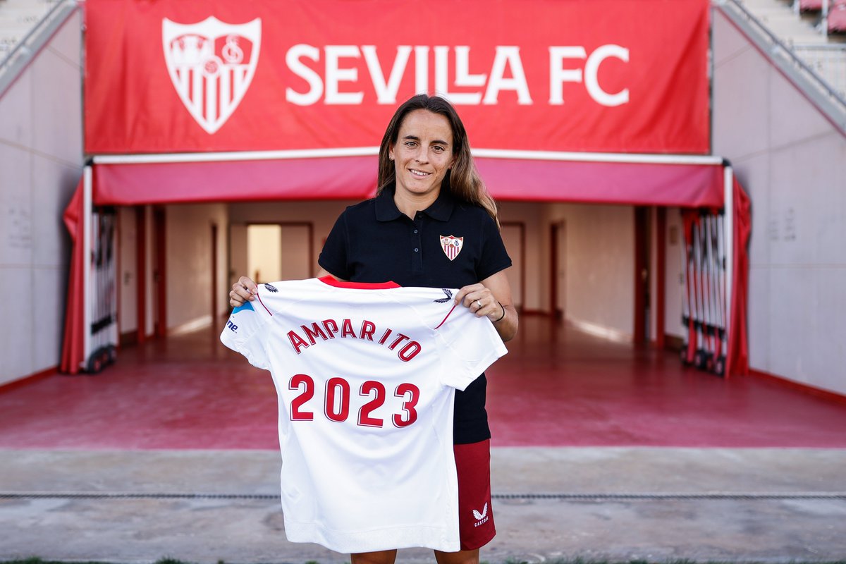 SevillaFC_Fem's tweet photo. 📸 𝐂𝐮𝐦𝐩𝐥𝐢𝐞𝐧𝐝𝐨 𝐭𝐞𝐦𝐩𝐨𝐫𝐚𝐝𝐚𝐬, #SevillaFCFem. ⚽️🤗1⃣5⃣⚪️🔴

#Amparito2023 #WeareSevilla #NuncaTeRindas https://t.co/r7cIJzI49N