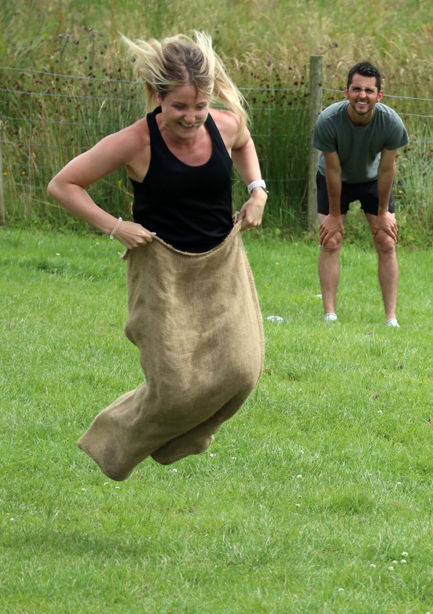 Morning vs Afternoon at the <a href="/ActiveLancs/">Active Lancashire</a> team day!🏃 #sportsday