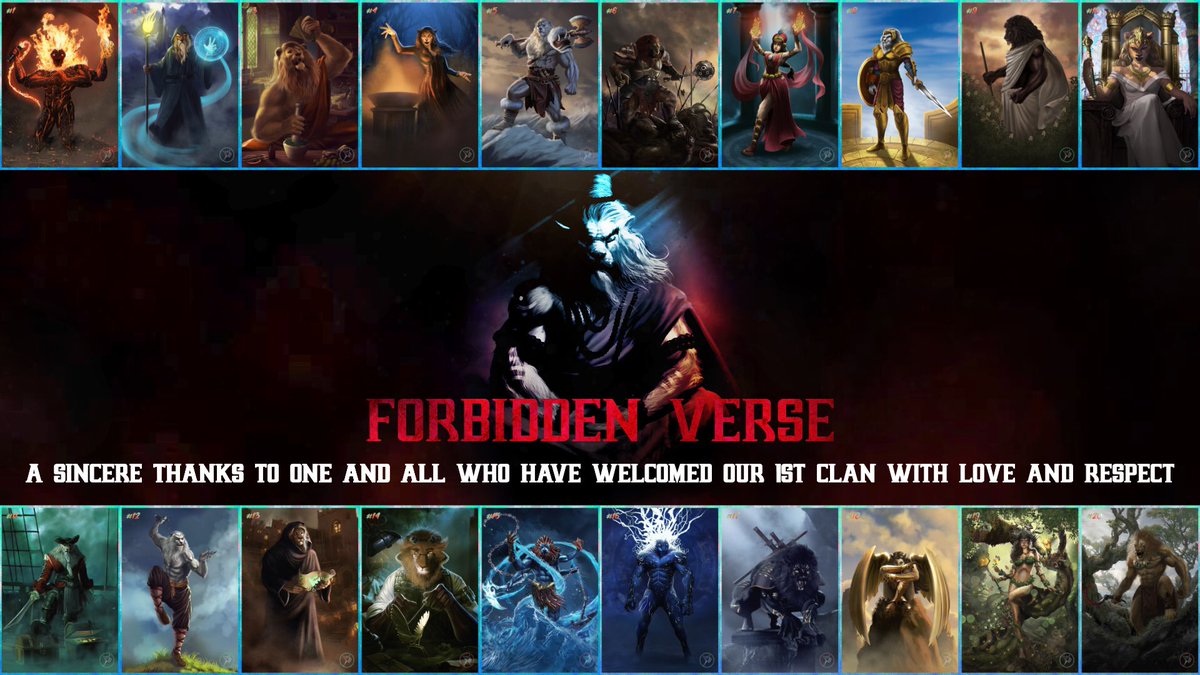 <a href="/zilliqa/">Zilliqa</a> community just proved once again why they are the best!
<a href="/DForbiddenVerse/">Forbidden_Verse</a> has completed the 1st sale in no time!
We were overwhelmed with all the love community has shown towards us!
Our special thanks to <a href="/de_monsters/">DeMons</a> and <a href="/heyalfie_io/">heyalfie.io</a> 🫶❤️‍🔥
We promise #WAGMI again! 
#Zil